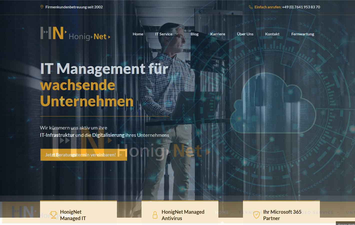 HonigNet neue Webseite