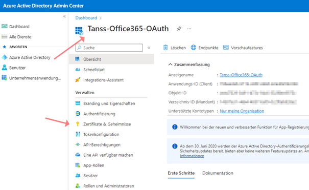 Office 365 OAuth 2.0