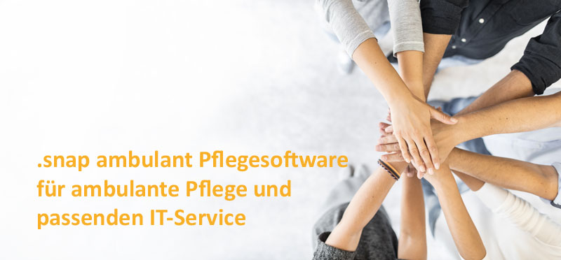 .snap ambulant Pflegesoftware für ambulante Pflege